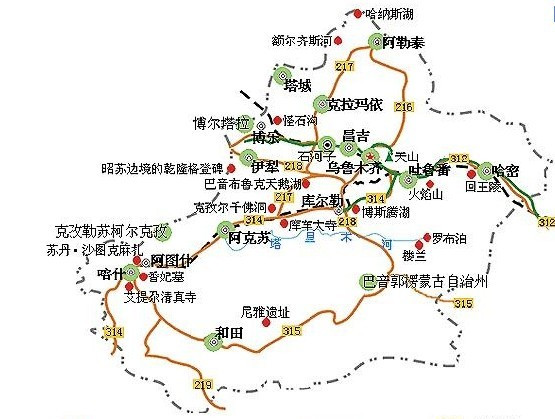 新疆最新地图交通图详解及步骤指南